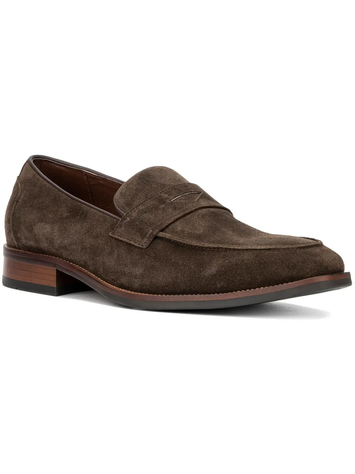 Davis Mens Nubuck Slip On Loafers