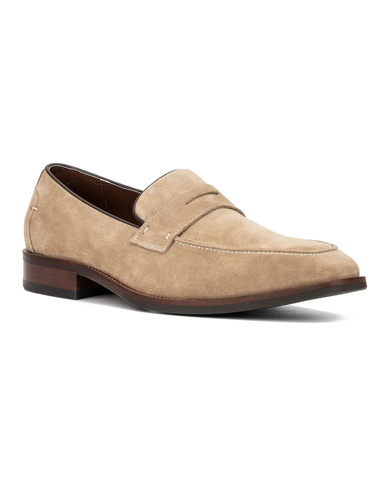 Davis Mens Nubuck Slip On Loafers