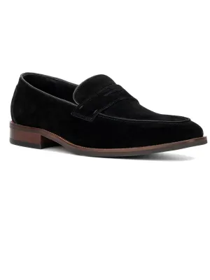 Davis Mens Nubuck Slip On Loafers