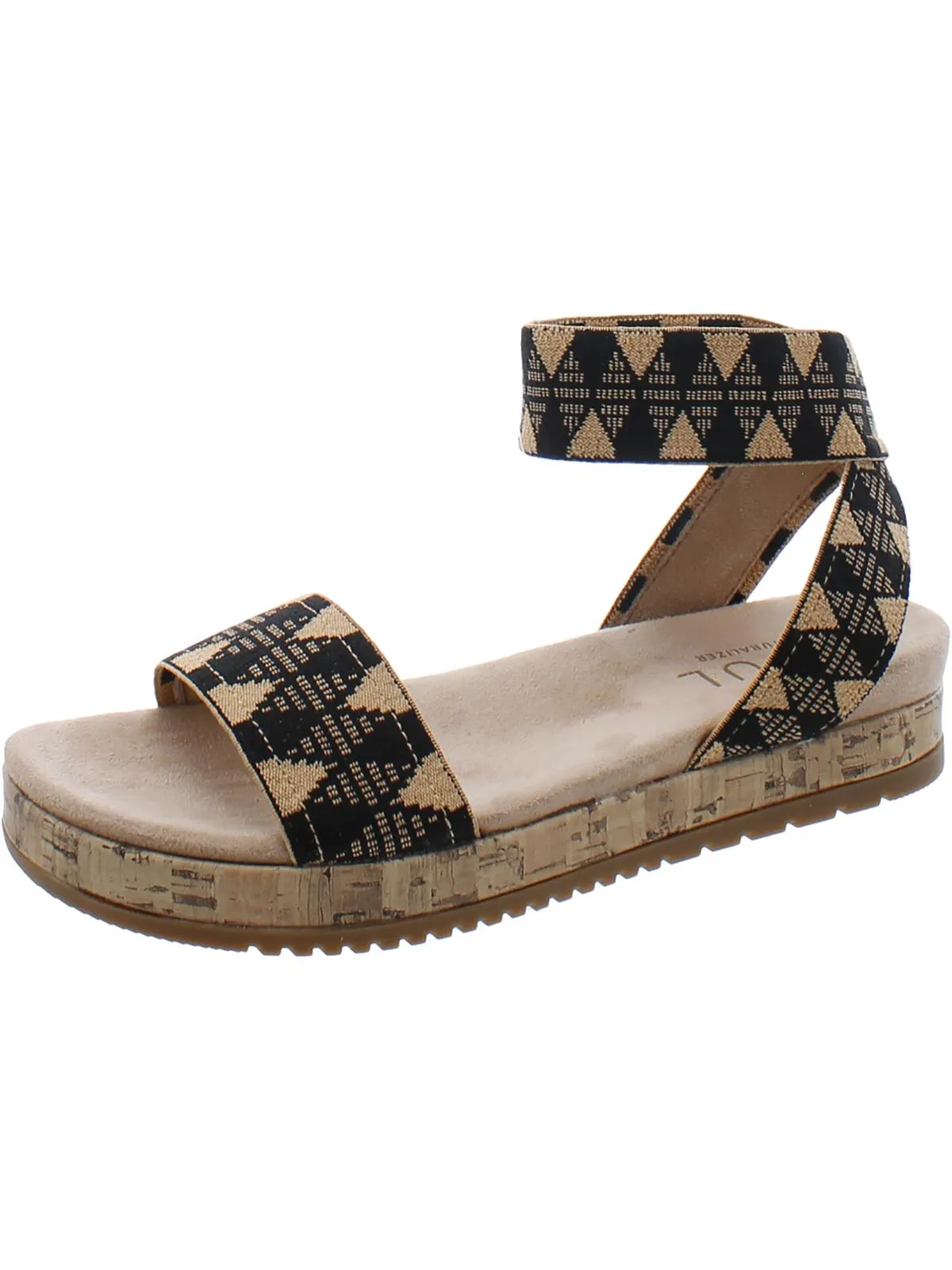 Detail 2 Womens Slip On Open Toe Espadrilles