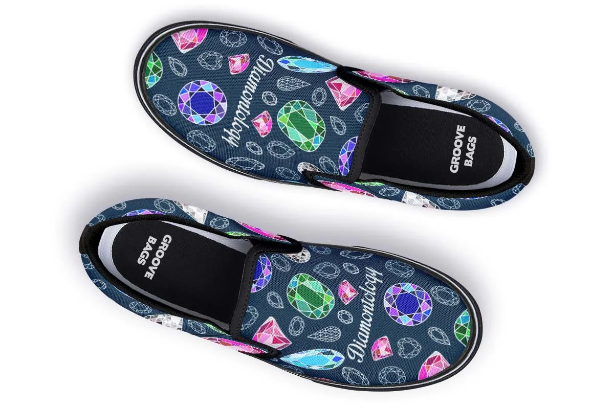 Diamontology Slip-On Shoes