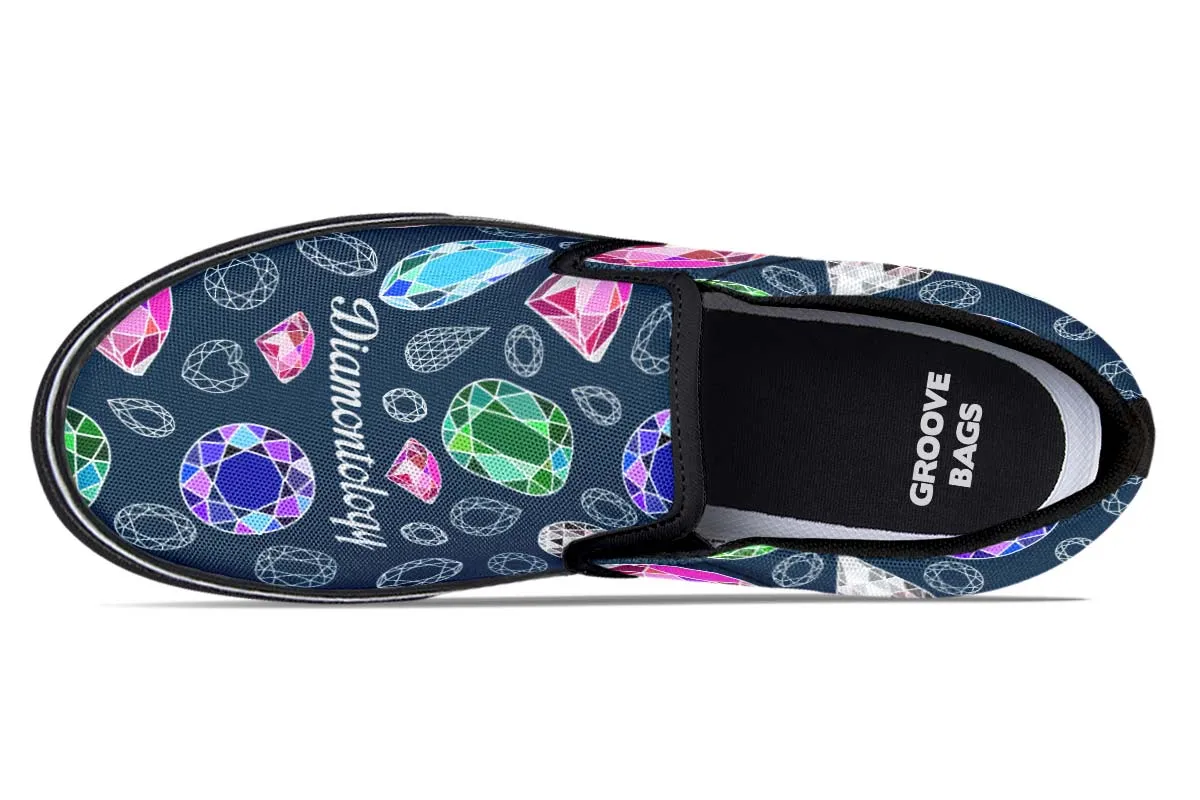 Diamontology Slip-On Shoes