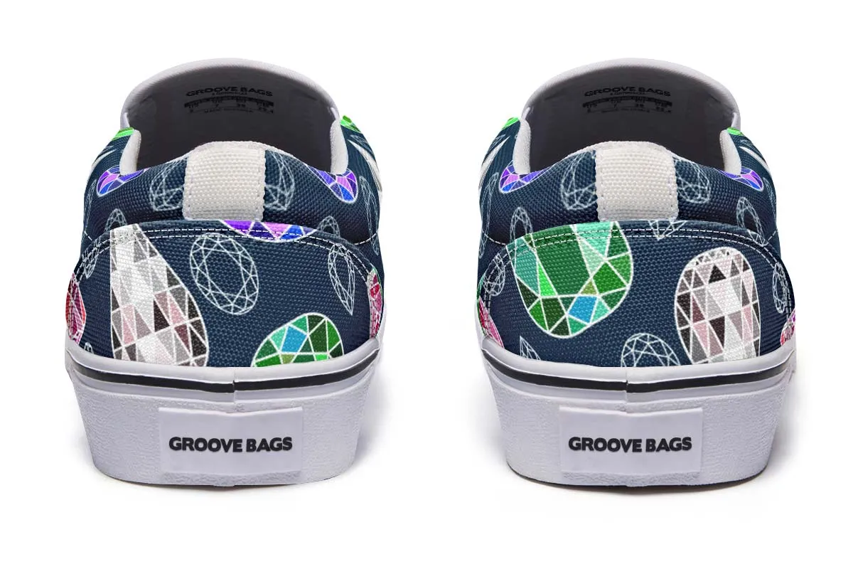 Diamontology Slip-On Shoes