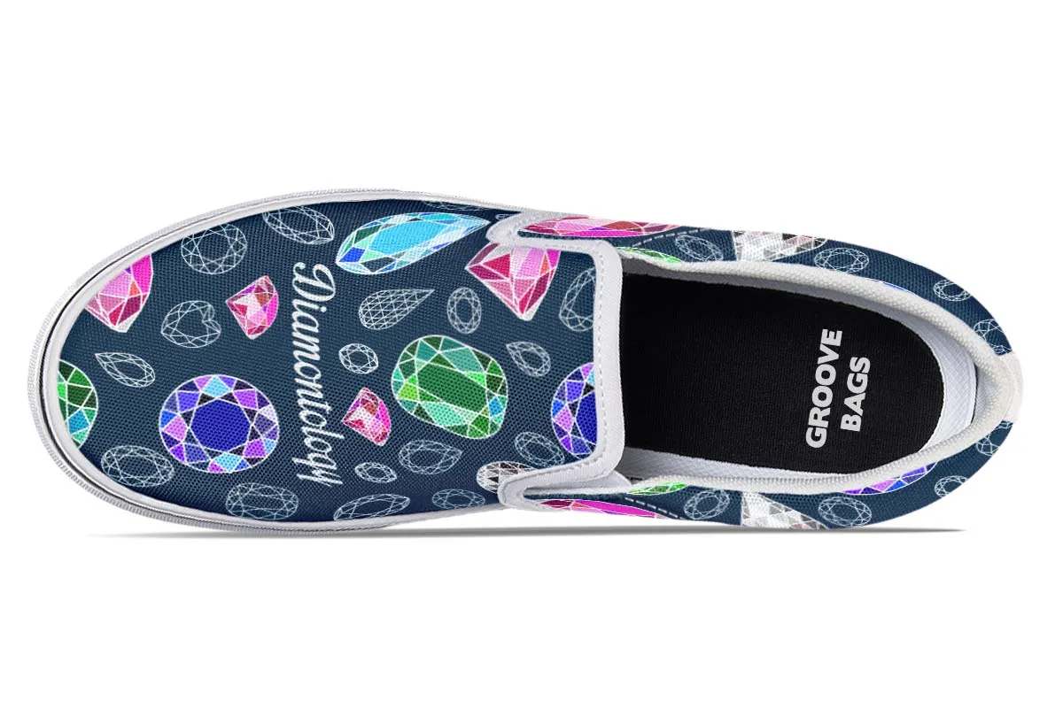 Diamontology Slip-On Shoes