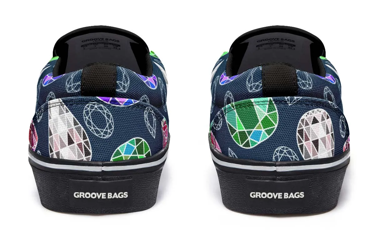 Diamontology Slip-On Shoes