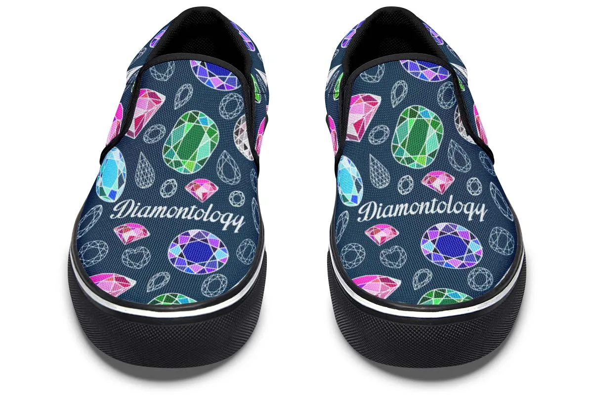 Diamontology Slip-On Shoes