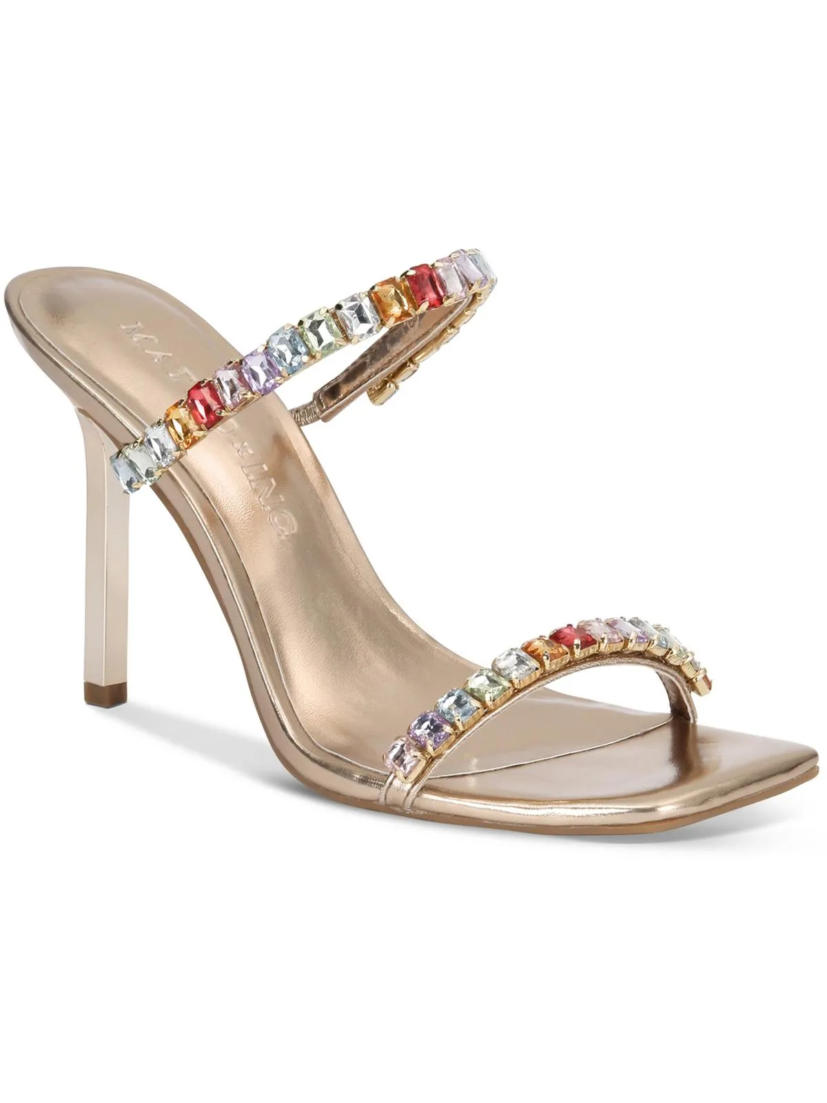 Diana Sapphire Womens Slip On Dressy Heels