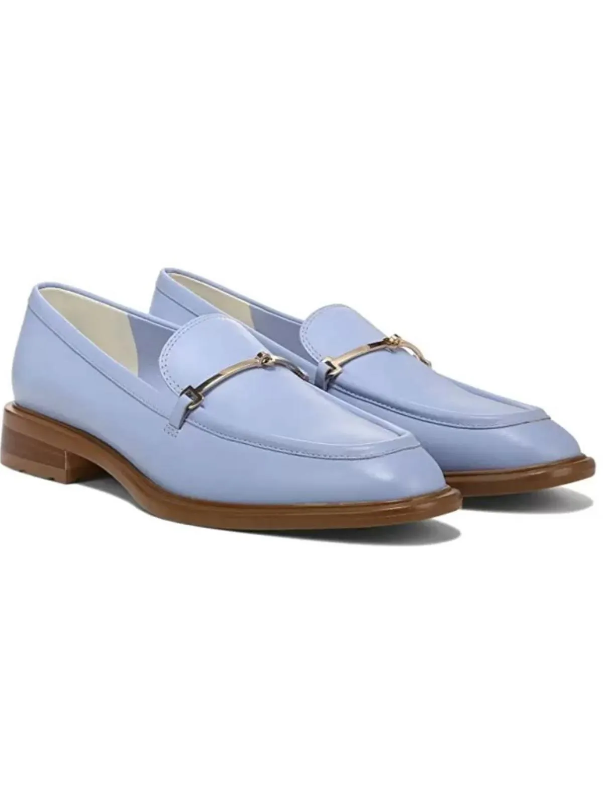Eda Womens Leather Slip On Loafers