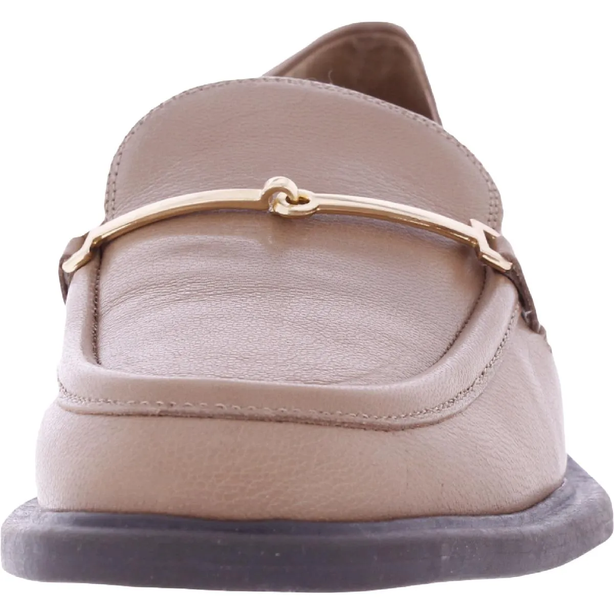 Eda Womens Leather Slip On Loafers