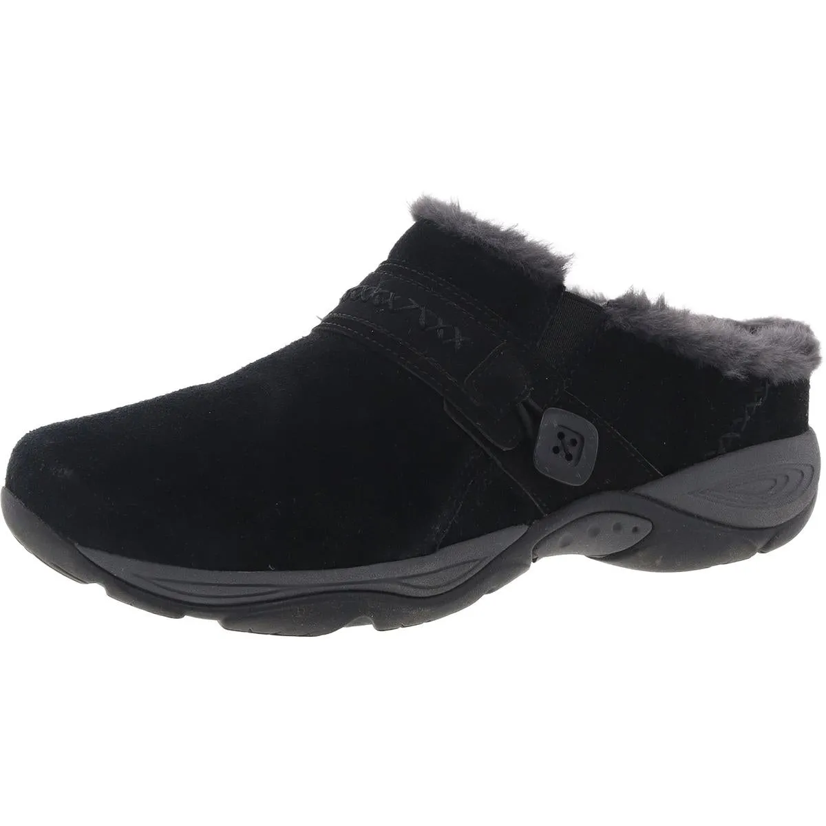 Elinn Womens Slip On Buckle Slip-On Sneakers