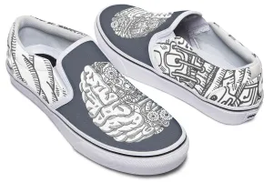 Engineering Brain Slip-On Shoes