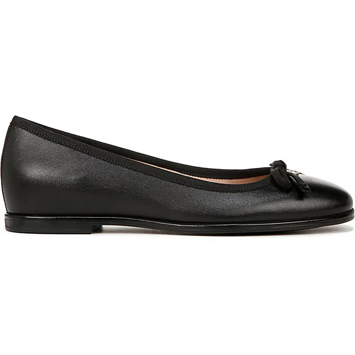 Essential Womens Leather Slip On Ballet Flats