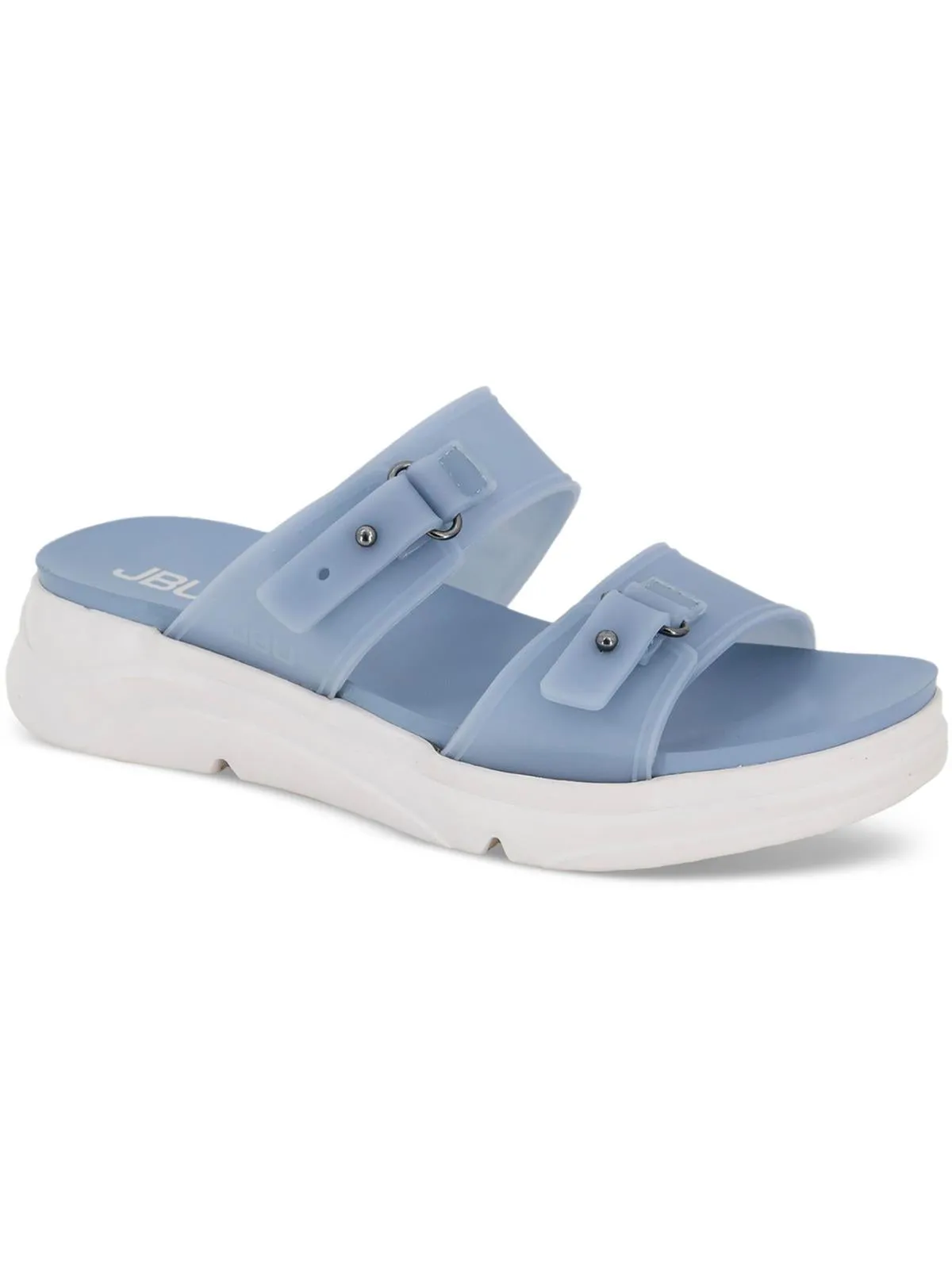 Fenton Womens Slip On Double Strap Sport Sandals