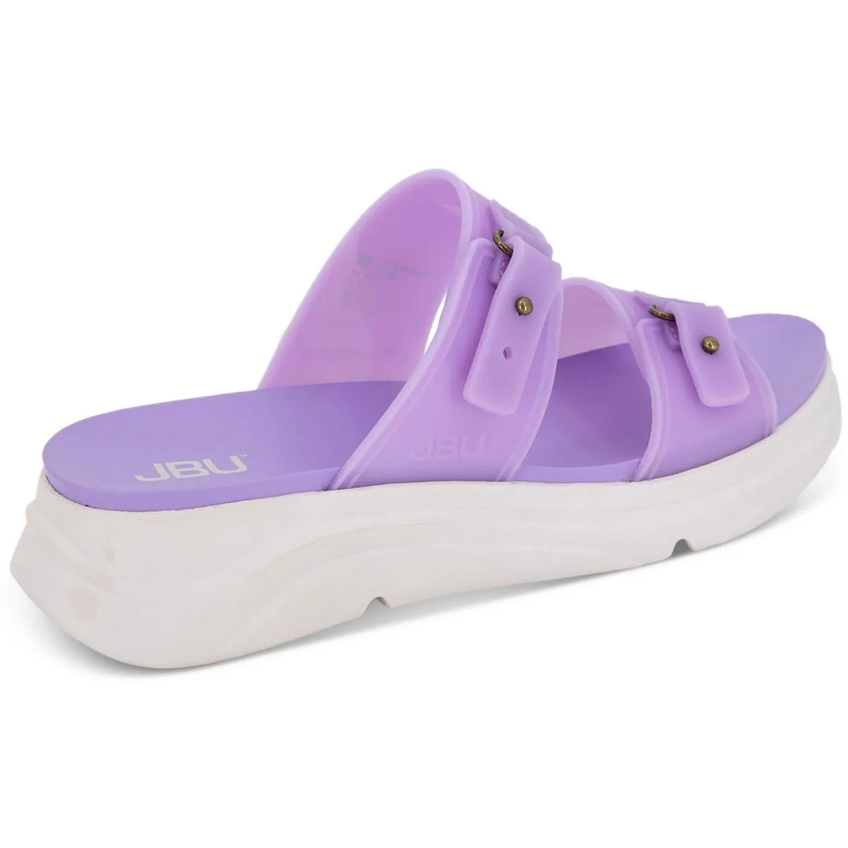 Fenton Womens Slip On Double Strap Sport Sandals