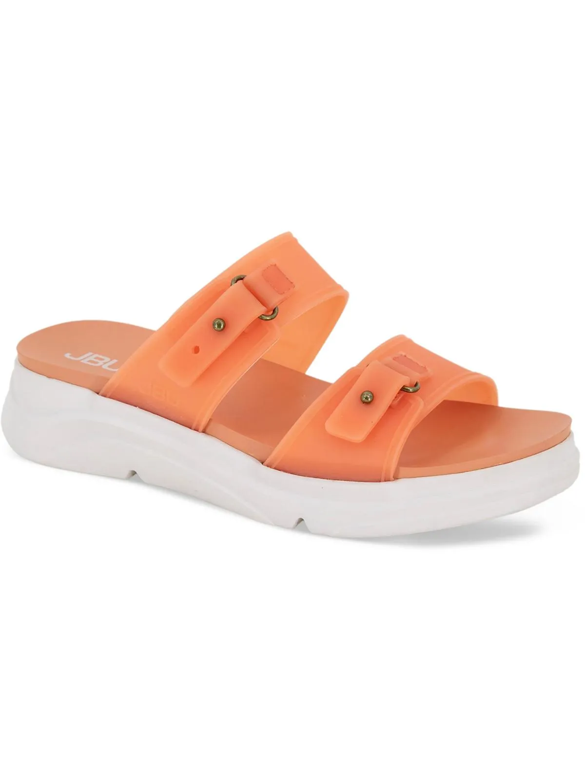 Fenton Womens Slip On Double Strap Sport Sandals