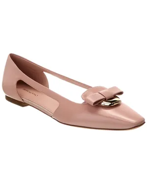 Ferragamo Terea Leather Flat