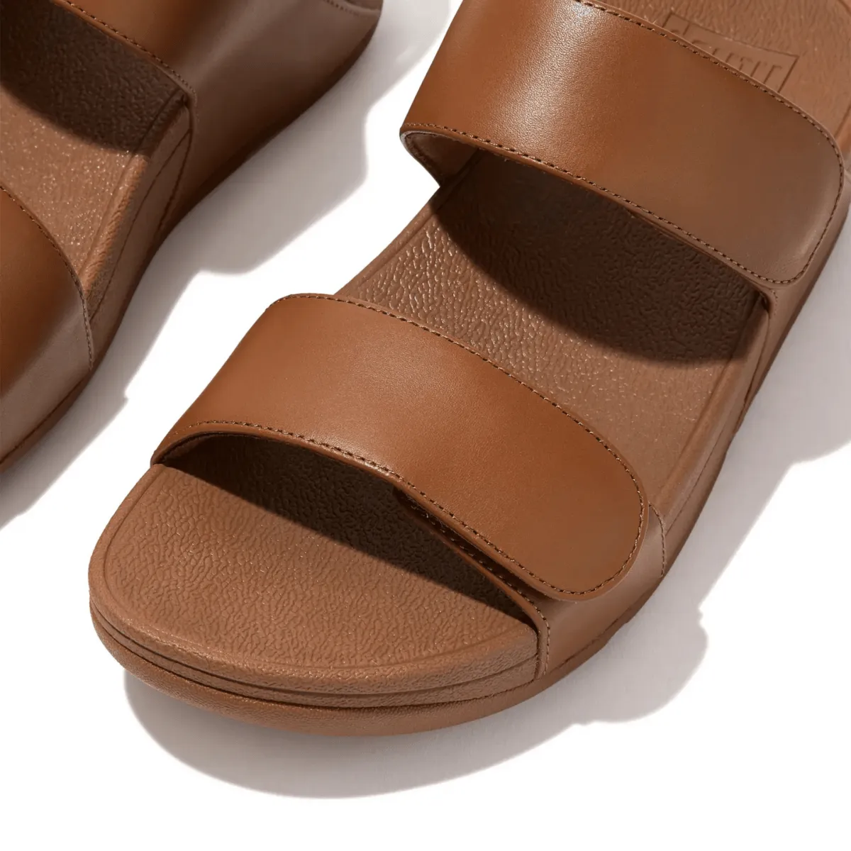 FitFlop Women's Lulu Adjustable Light Tan Leather