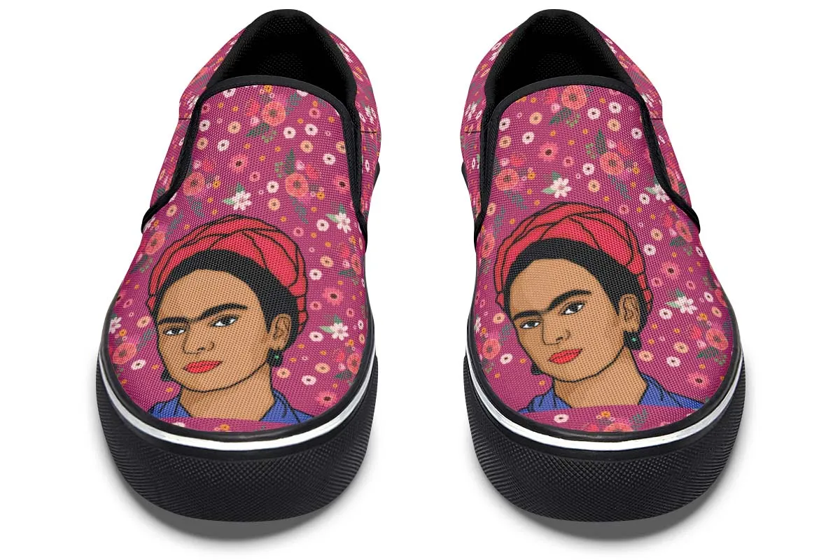 Floral Frida Slip-On Shoes