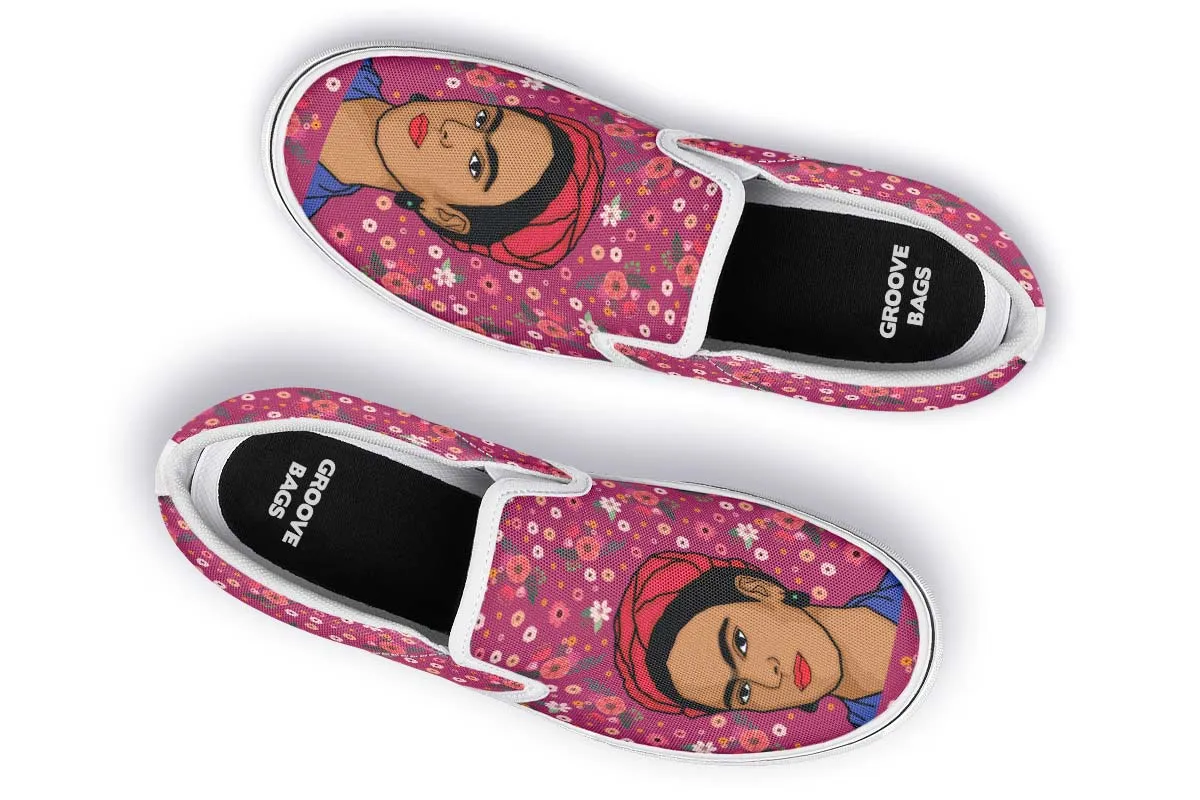 Floral Frida Slip-On Shoes