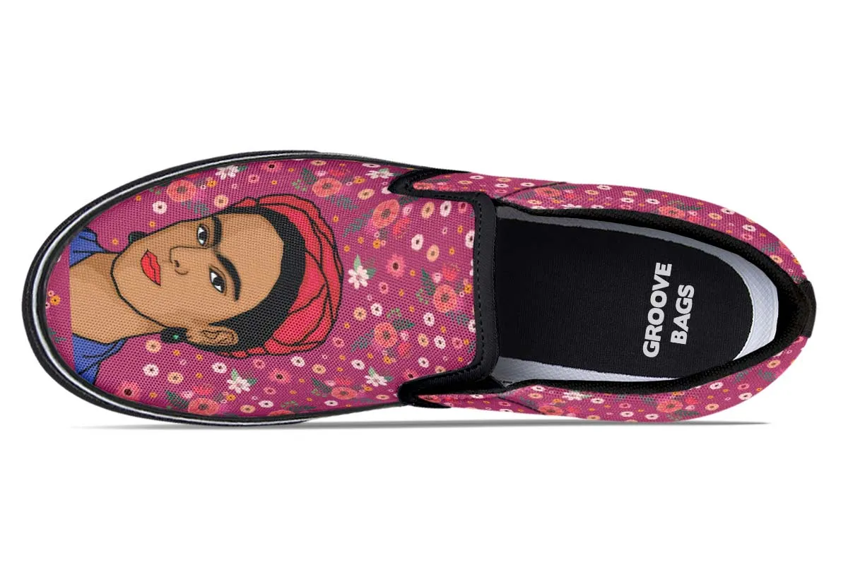 Floral Frida Slip-On Shoes