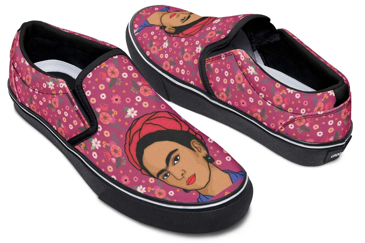 Floral Frida Slip-On Shoes