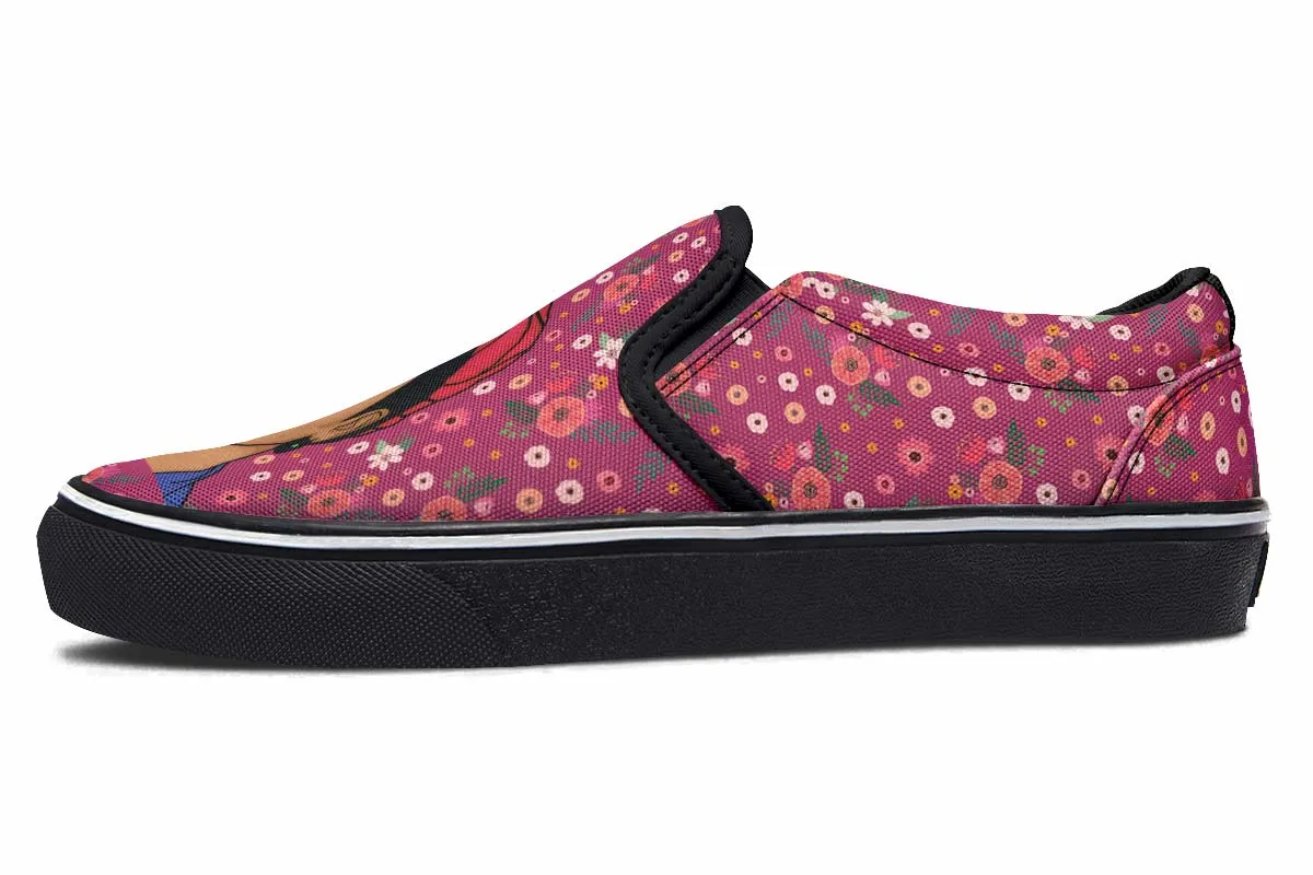Floral Frida Slip-On Shoes