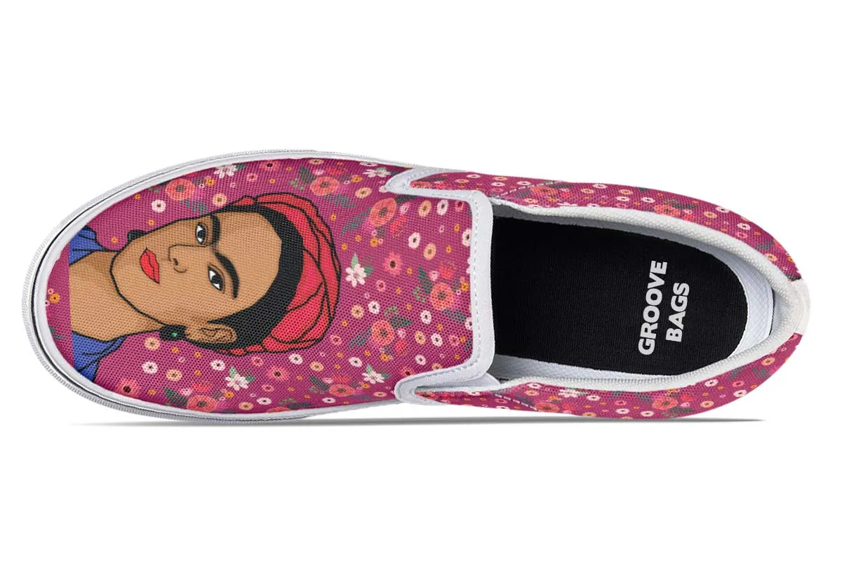 Floral Frida Slip-On Shoes