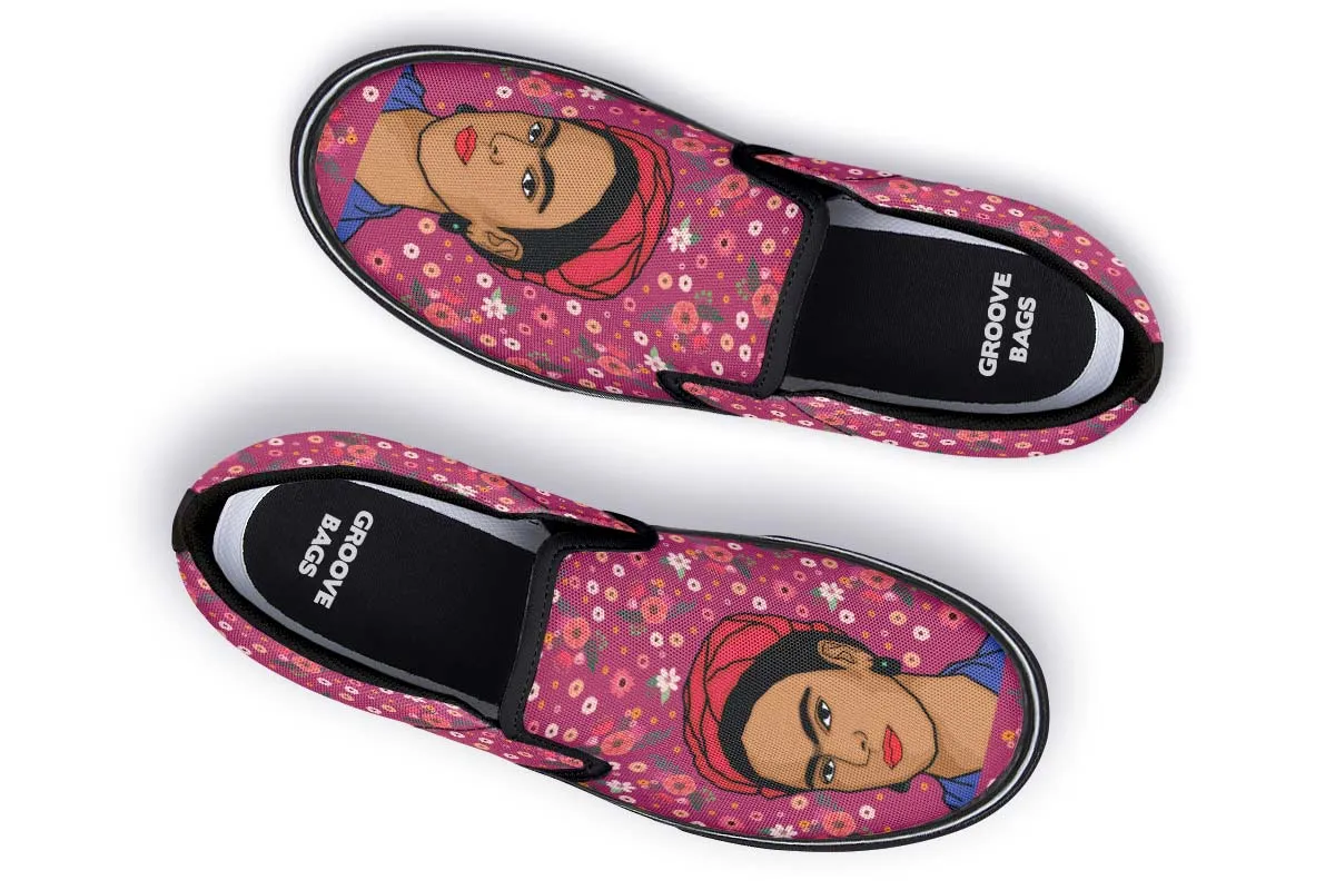 Floral Frida Slip-On Shoes