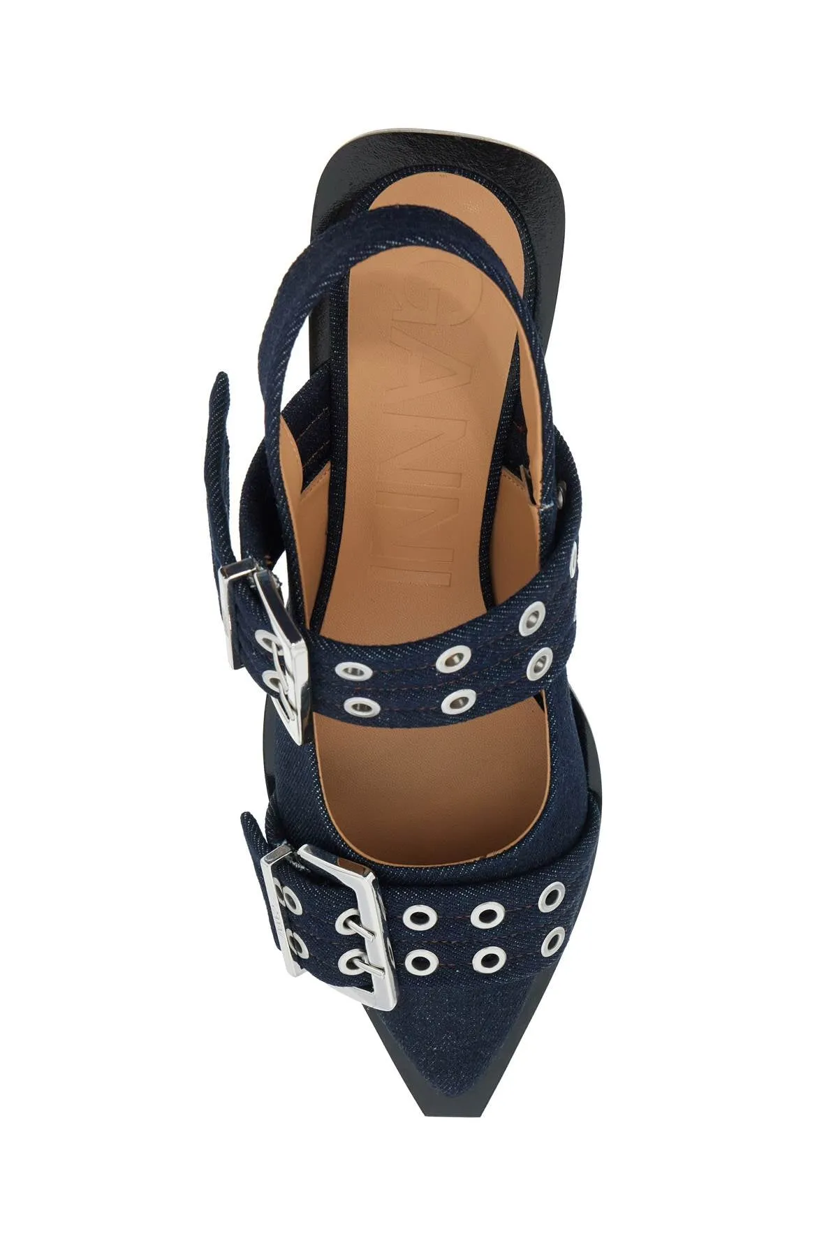 Ganni Women's Slingback Flats