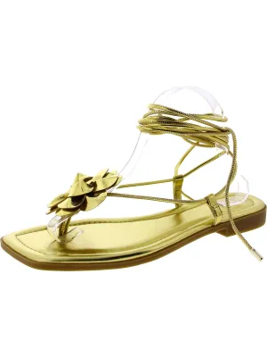 Gilmap Womens Strappy Ankle Strap Strappy Sandals