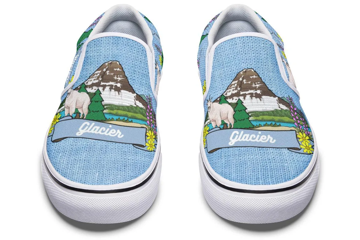 Glacier National Park Slip-On Shoes