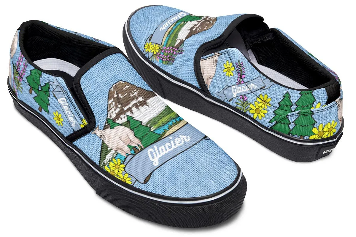 Glacier National Park Slip-On Shoes