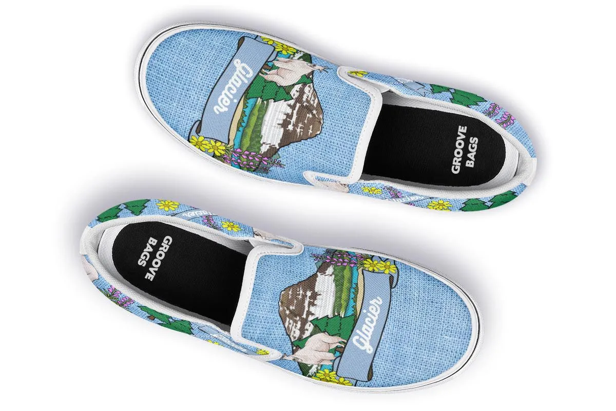 Glacier National Park Slip-On Shoes