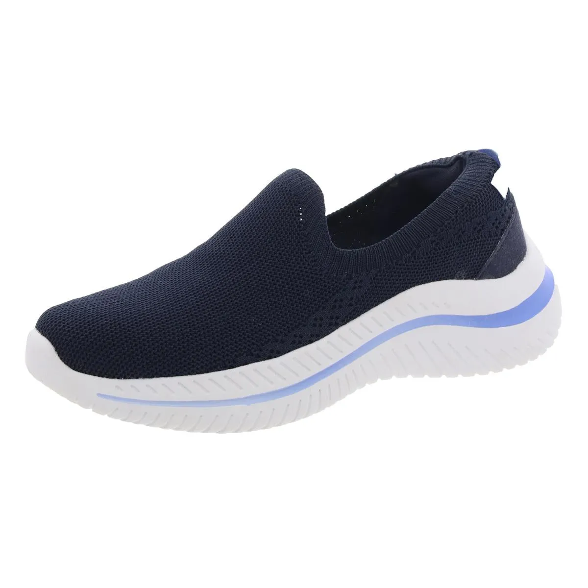 GOLDA2 Womens Laceless Knit Slip-On Sneakers