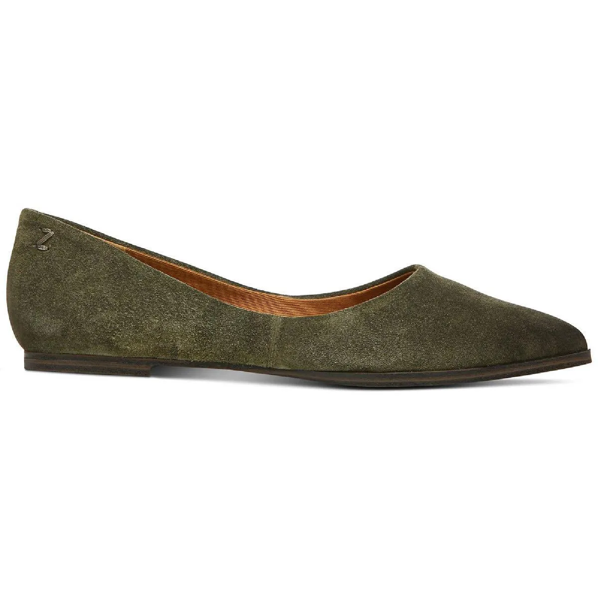 Hill Womens Padded Insole Slip On Flats