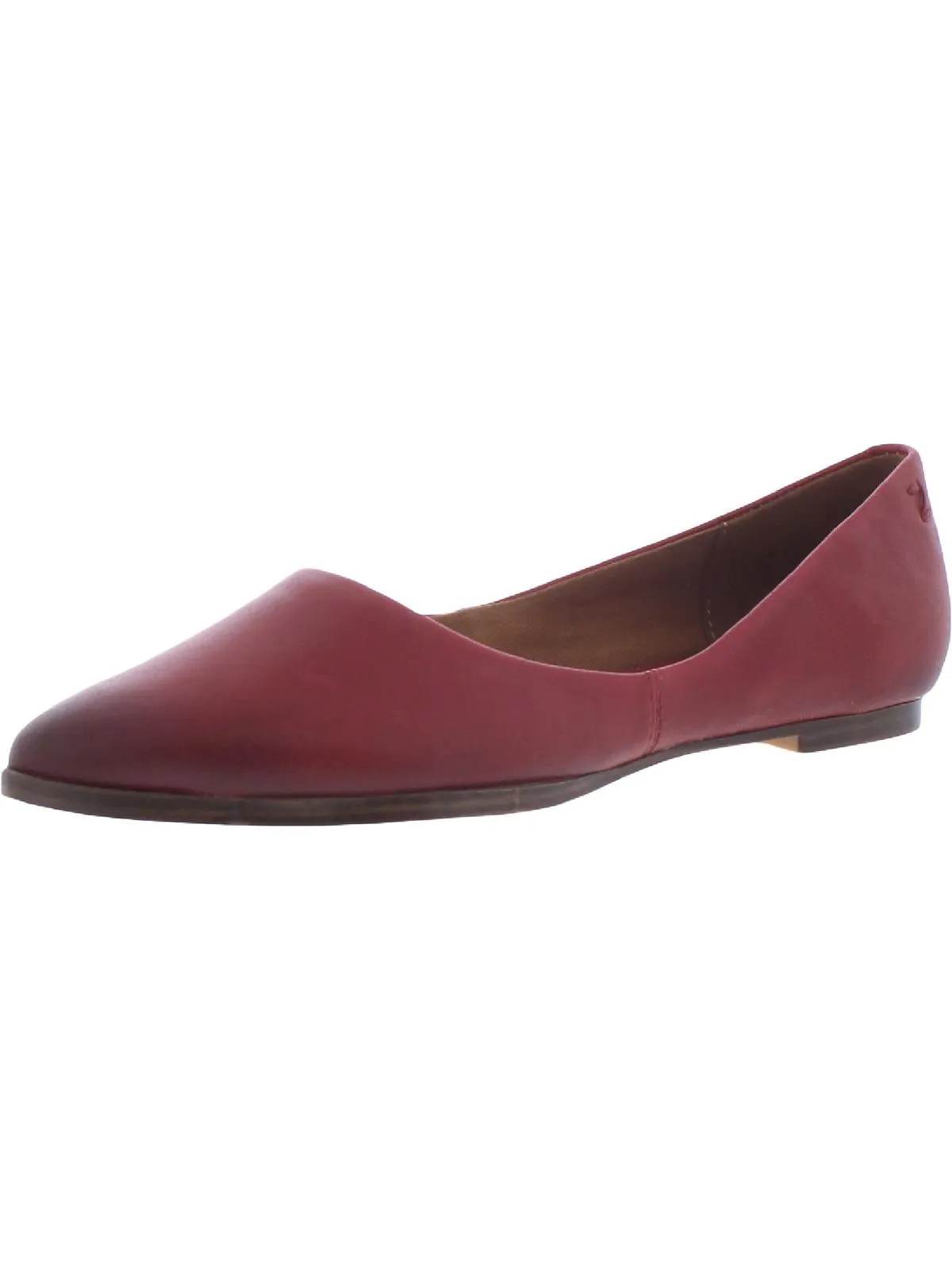 Hill Womens Padded Insole Slip On Flats