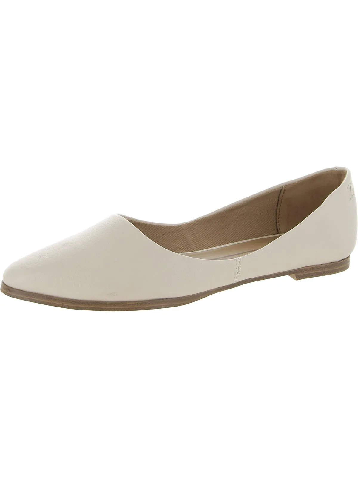 Hill Womens Padded Insole Slip On Flats