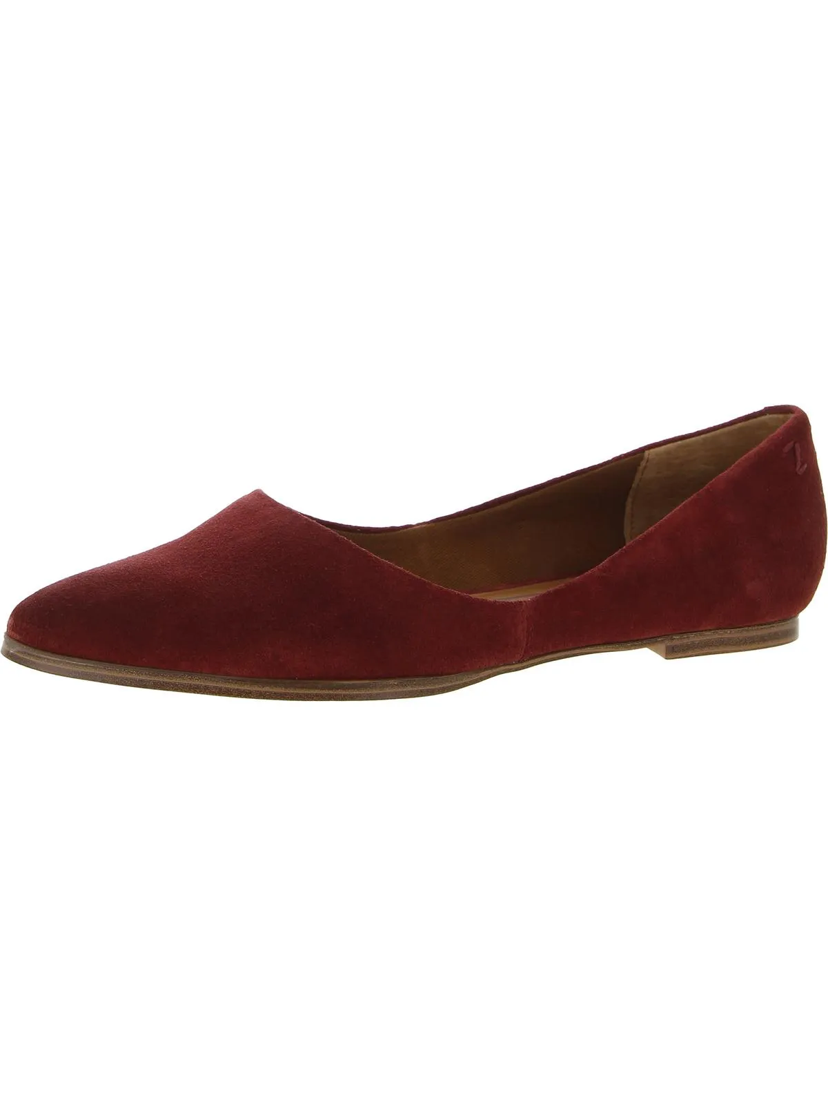 Hill Womens Padded Insole Slip On Flats