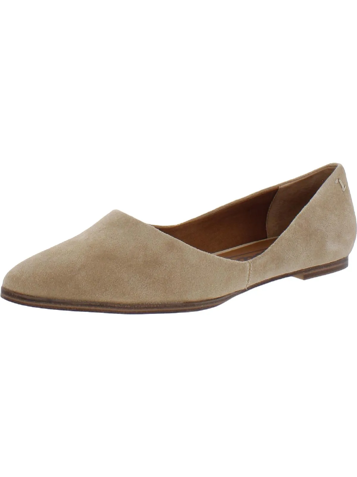 Hill Womens Padded Insole Slip On Flats