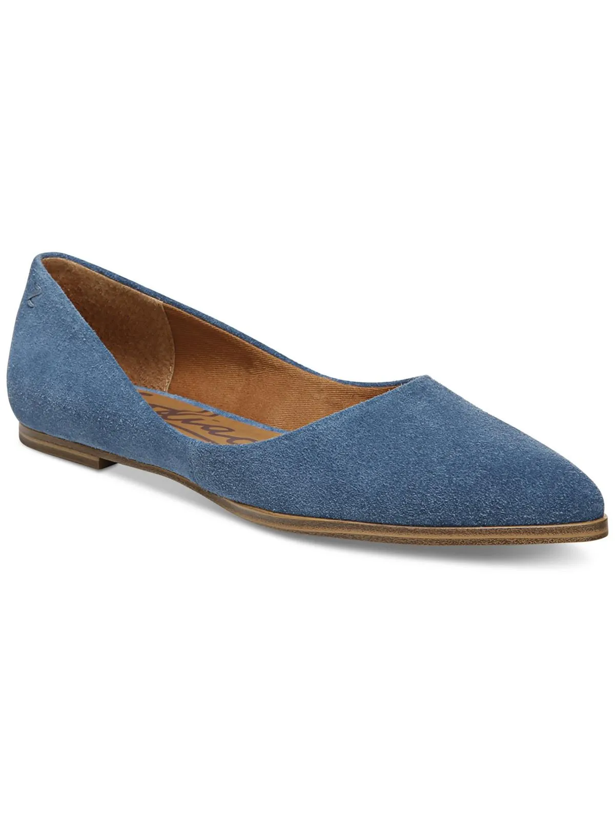 Hill Womens Padded Insole Slip On Flats