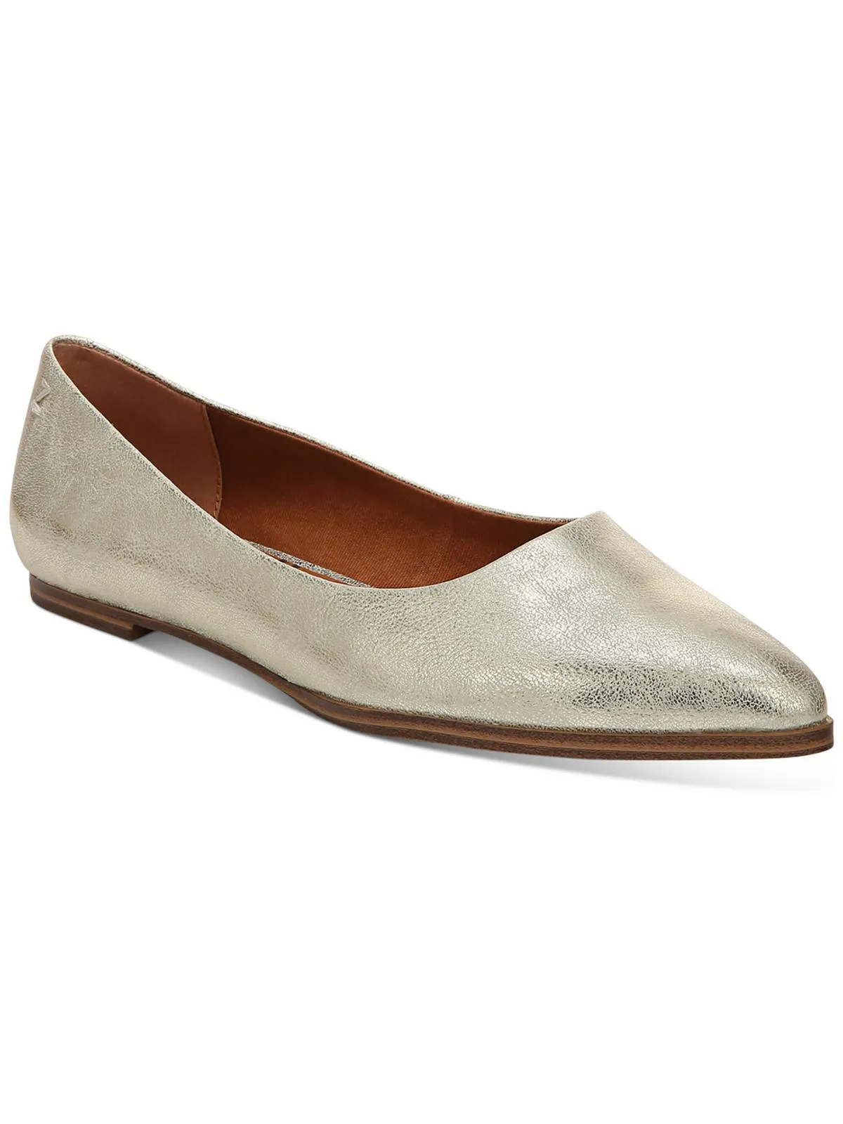 Hill Womens Padded Insole Slip On Flats