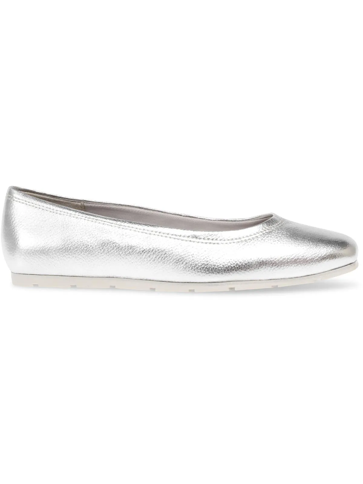 IDA Womens Slip On Leather Ballet Flats
