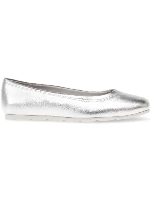 IDA Womens Slip On Leather Ballet Flats