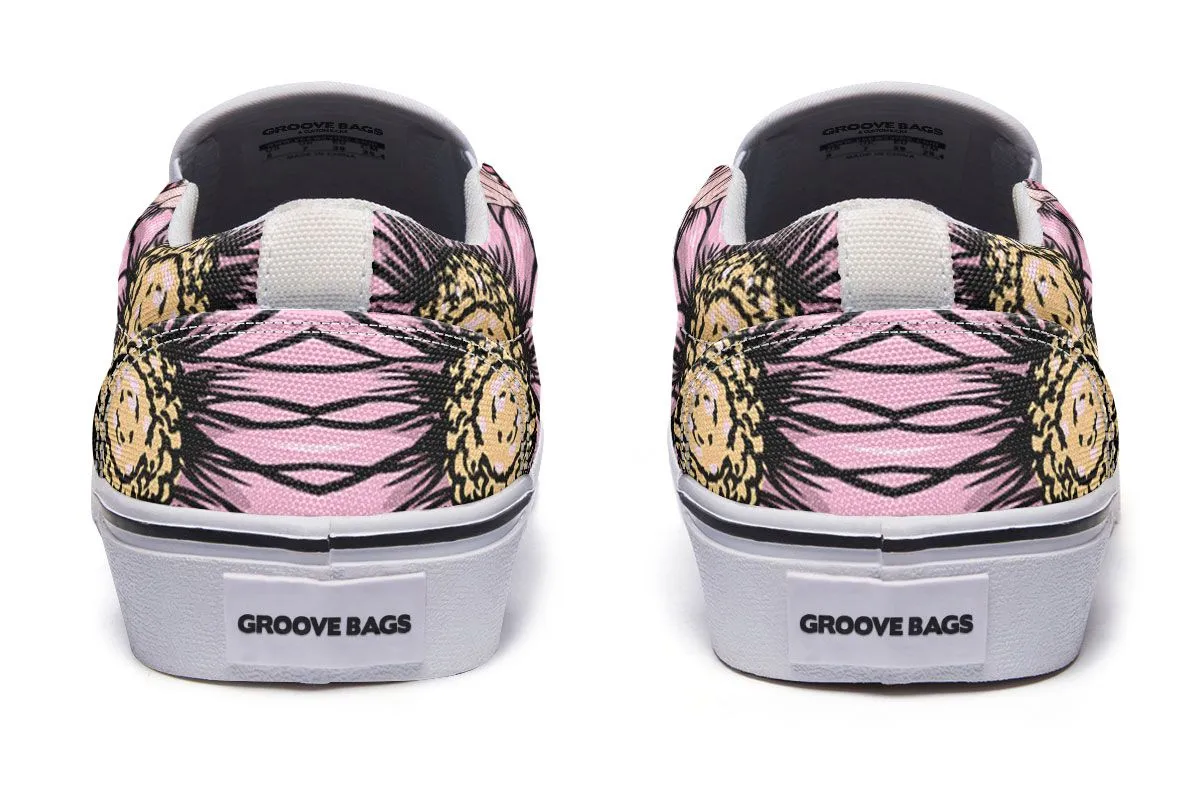 Illustrated Corgi Slip-On Shoes