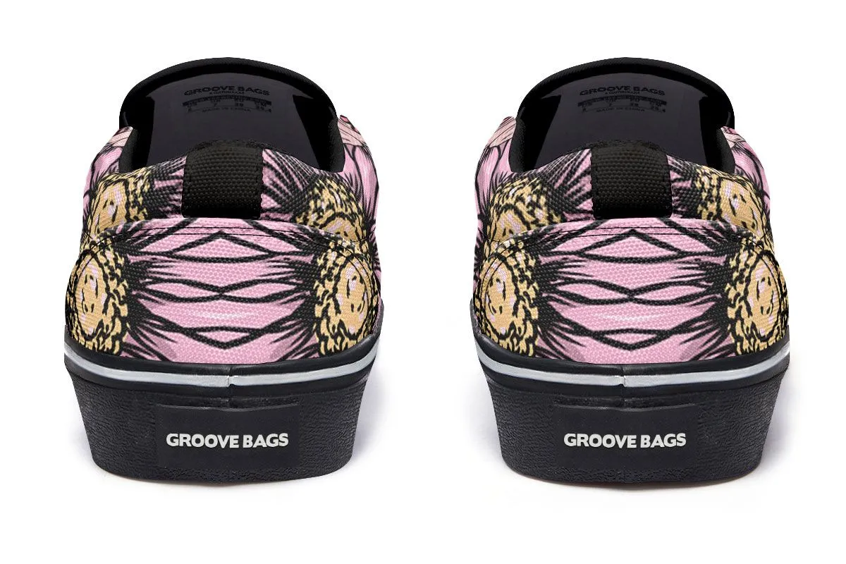 Illustrated Corgi Slip-On Shoes