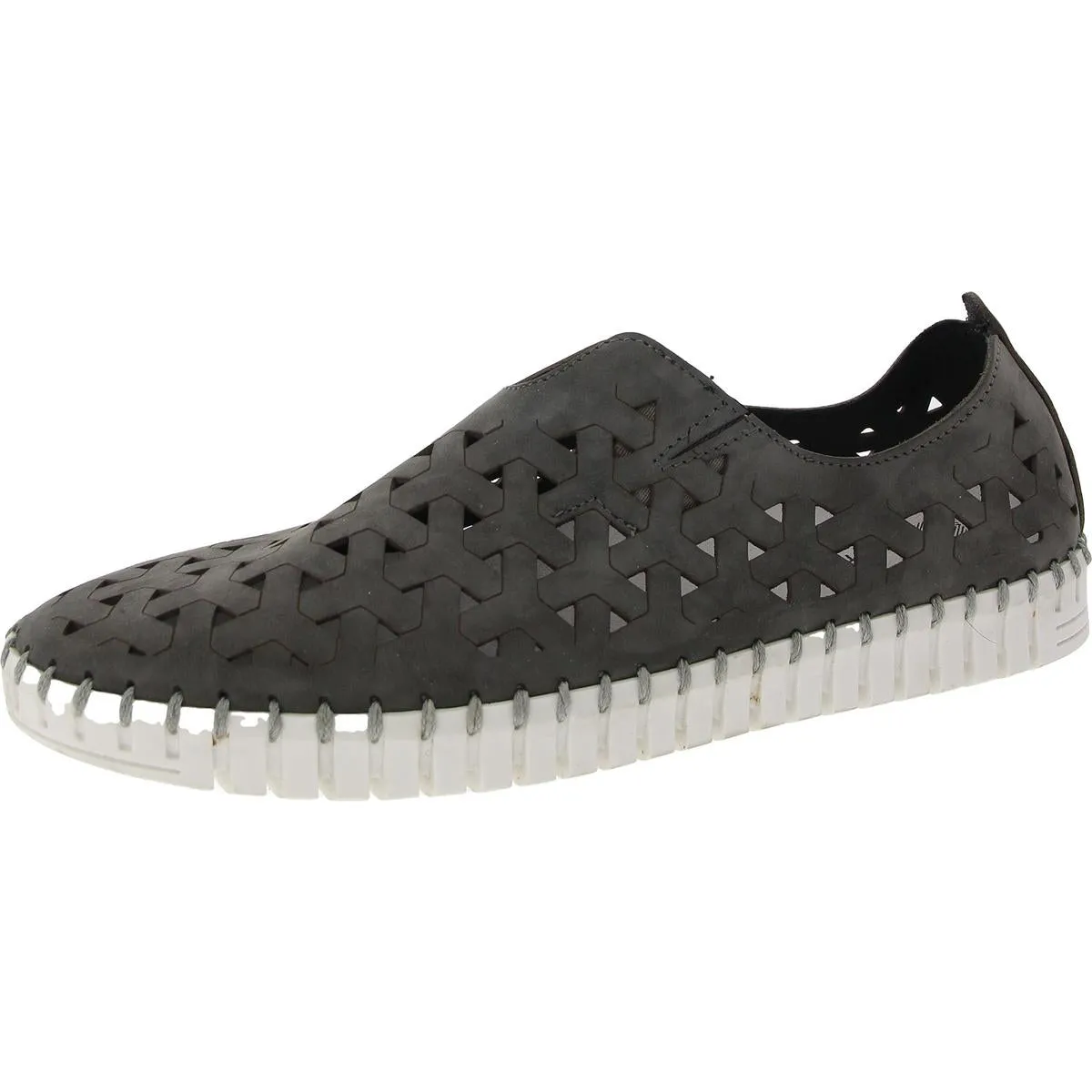 Inez Womens Round Toe Slip On Slip-On Sneakers