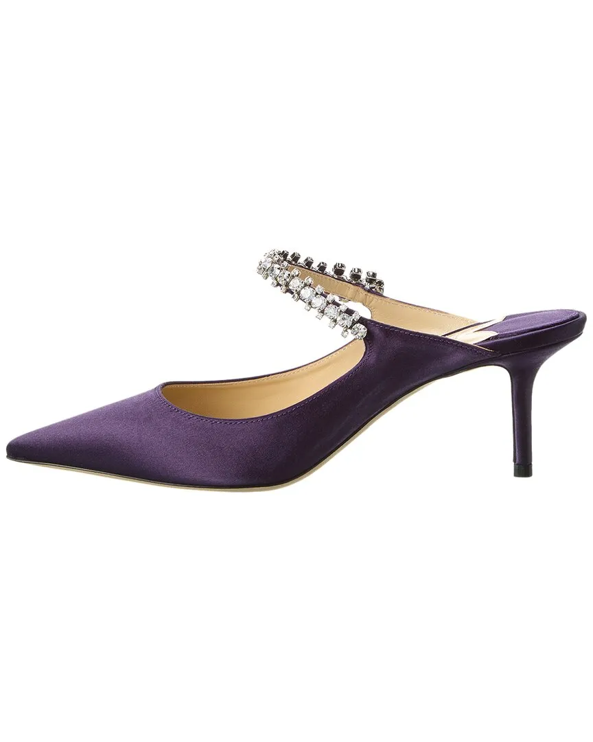 Jimmy Choo Bing 65 Satin Mule
