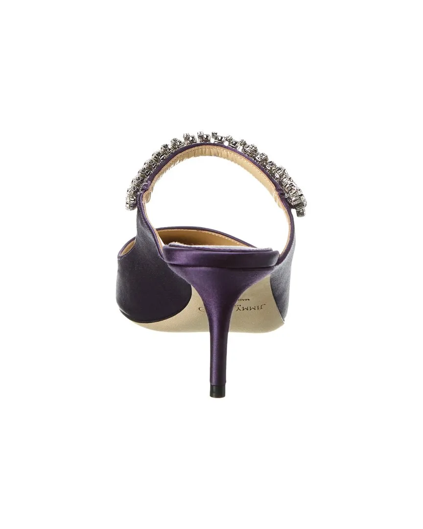 Jimmy Choo Bing 65 Satin Mule