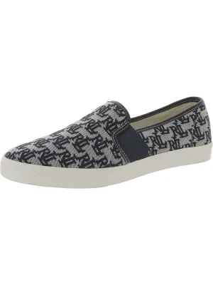 Jinny Womens Logo Slip On Loafers