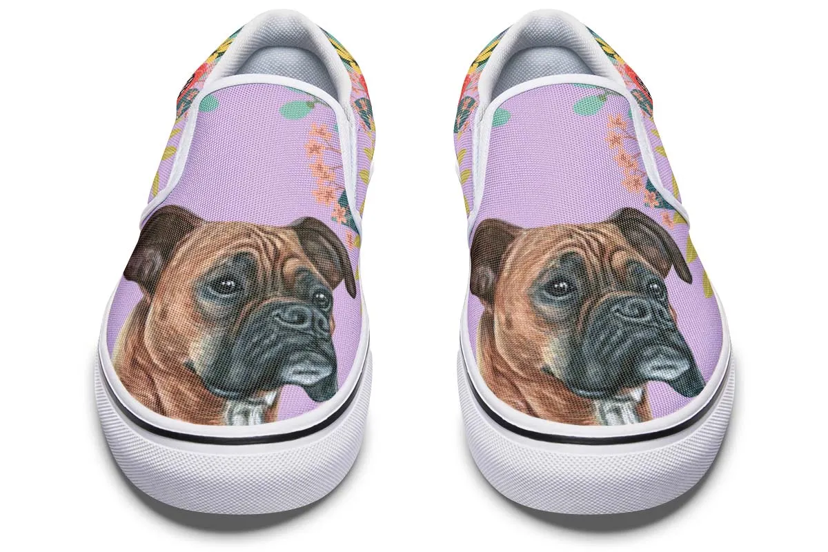 Joyful Boxer Slip-On Shoes